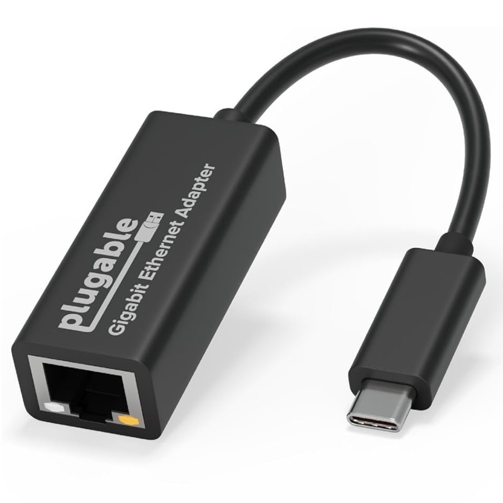 Plugable USB C to Ethernet Adapter, Fast and Reliable Thunderbolt